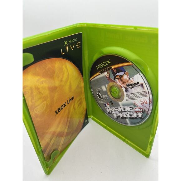 MLB Inside Pitch 2003 (Microsoft Xbox) Complete w/ Manual - Tested - Picture 3 of 7